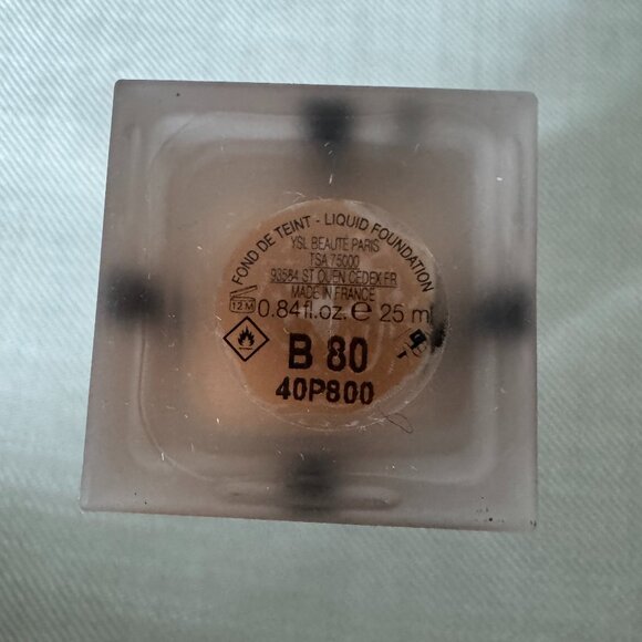 🤎 YSL Encre De Peau All Hours Foundation B80 Chocolate - New in Box 🤎 - Picture 10 of 13